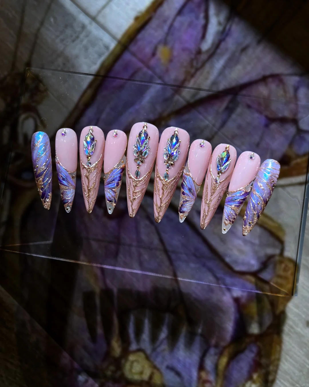 Amethyst Butterflies